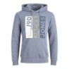 Sweat à capuche homme Jack & Jones JJJIO SWEAT HOOD 12222894  Bleu