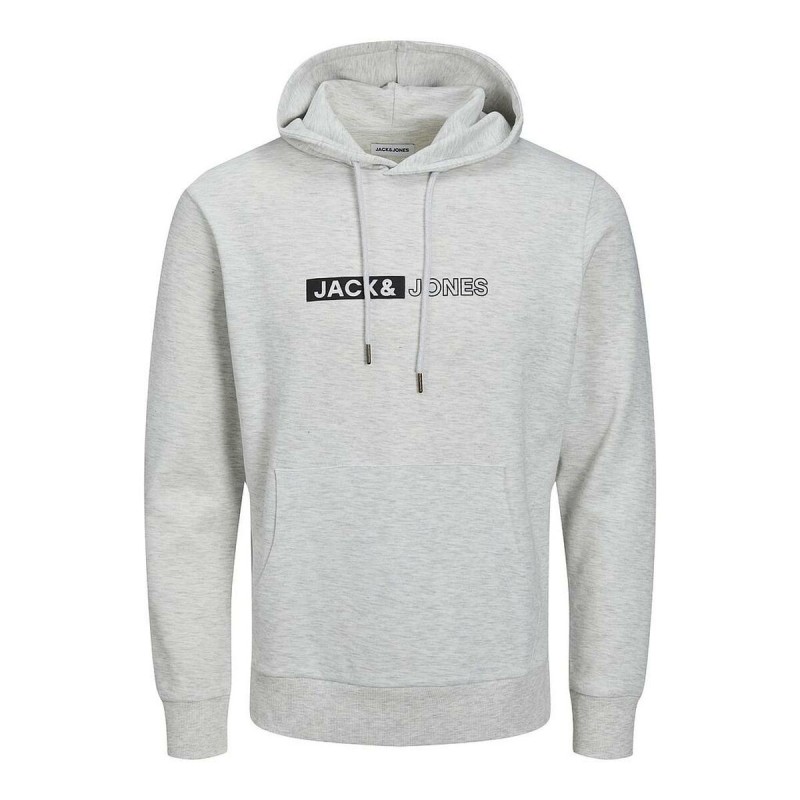 Sweat à capuche homme Jack & Jones  JJNEO SWEAT HOOD 12223701 Blanc