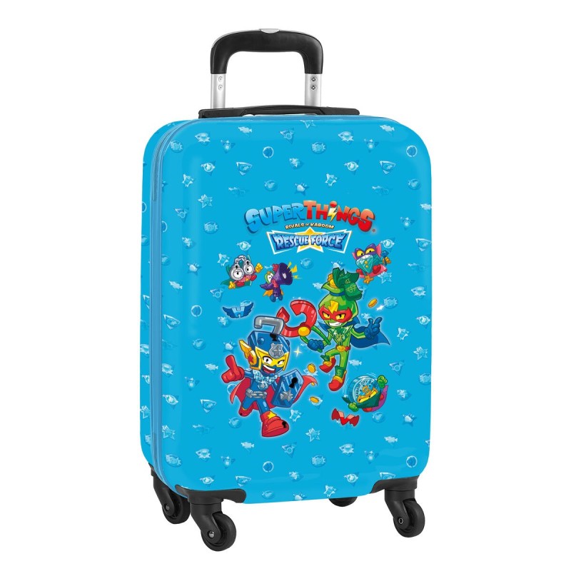 Trolley de Cabine SuperThings Rescue Force 34.5 x 55 x 20 cm Bleu 20\'\'