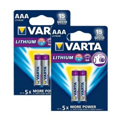 Batteries Varta Ultra Lithium (4 Pièces)