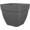 Pot Artevasi Anthracite Plastique 37 x 37 cm