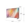 TV intelligente Samsung UE85AU7105K Wi-Fi LED 4K Ultra HD 85" PQI 2000