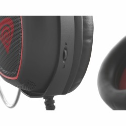 Casques avec Microphone Genesis Radon 300 Noir Rouge