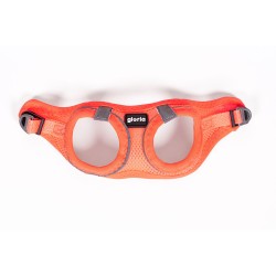 Harnais pour Chien Gloria Trek Star 24-26 cm 28-28,6 cm Orange XXS