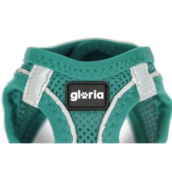 Harnais pour Chien Gloria Trek Star 27-28 cm 31-34,6 cm Turquoise XS