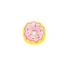 Jouet pour chien en peluche Gloria Frosty Donut Rose