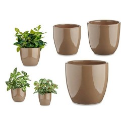 Set de pots Marron Argile...