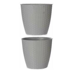 Pot Stefanplast 3872129 Gris Plastique 29 x 26,5 x 29 cm