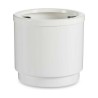 Pot auto-arrosant Blanc polypropylène (26 x 25 x 26 cm) (4 Unités)