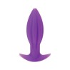 Plug Anal Tantus Silicone Conique Lila