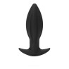 Plug Anal Tantus Silicone Conique Noir (10 cm)