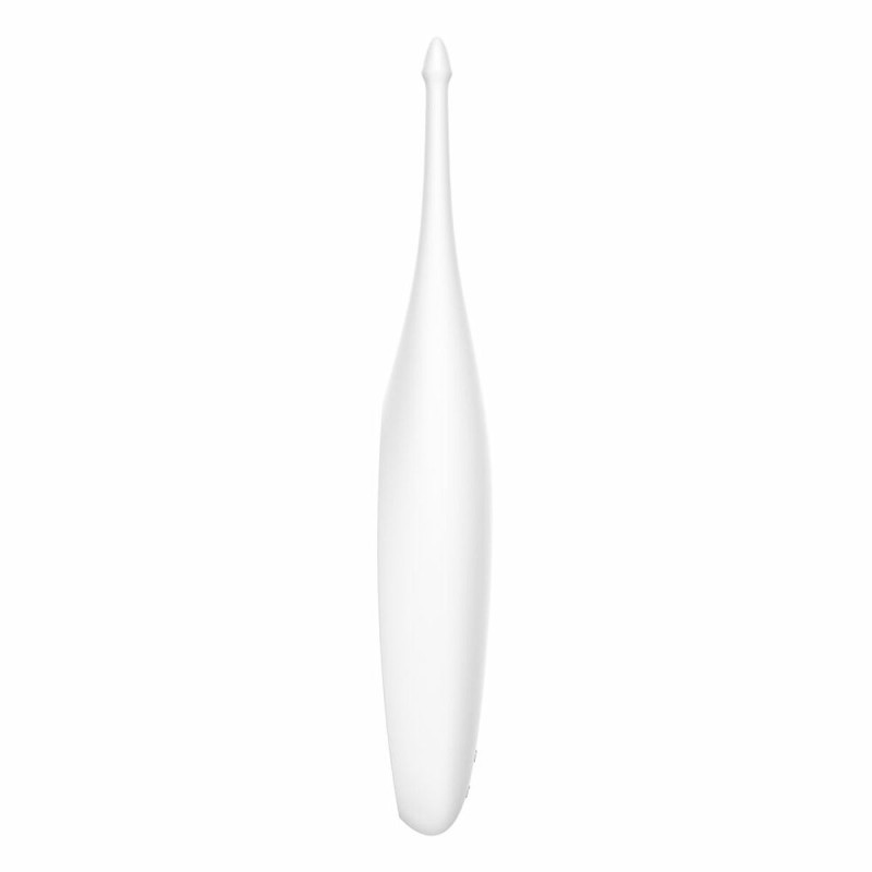 Vibrateur Clitoridien Courbe Satisfyer Blanc (17 x 3 cm)