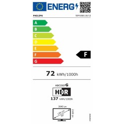 TV intelligente Philips 55PUS8118 4K Ultra HD 55" LED