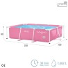 Piscine Démontable Intex Small Frame Familiar 28266NP Rose 220 x 60 x 150 cm