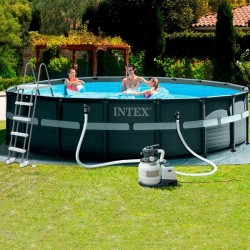 PISCINE DÉMONTABLE INTEX 549 X 132 X 549 CM