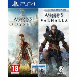 Jeu vidéo PlayStation 4 Ubisoft Assassin's Creed Odyssey + Assassin's Creed Valhalla Compilation