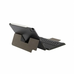 Housse pour iPad + Clavier Gecko Covers V10T72C1-ES Noir Espagnol Qwerty