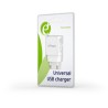 Chargeur mural GEMBIRD EG-UC2A-03-W Blanc Noir