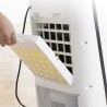 Climatiseur d'Évaporation Ioniseur Sans Lame avec LED Evareer InnovaGoods Blanc (Reconditionné C)