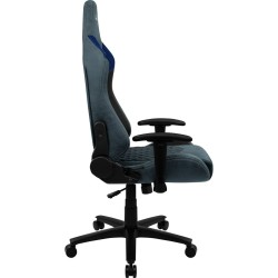 Chaise de jeu Aerocool DUKE AeroSuede 180º Bleu Noir/Bleu