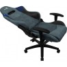 Chaise de jeu Aerocool DUKE AeroSuede 180º Bleu Noir/Bleu