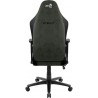 Chaise de jeu Aerocool KNIGHT AeroSuede 180º Noir Vert Noir/Vert