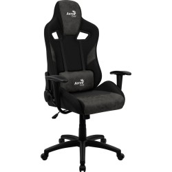 Chaise de jeu Aerocool COUNT AeroSuede 180º Noir