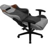 Chaise de jeu Aerocool DUKE AeroSuede 180º Noir Gris