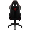 Chaise de jeu Aerocool EC3BR 121-131 cm Noir Rouge