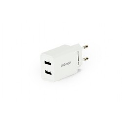 Chargeur mural GEMBIRD EG-U2C2A-03-W Blanc