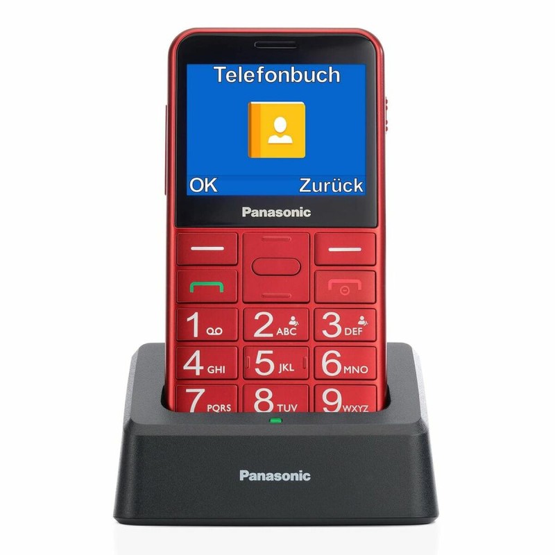 Téléphone Portable Panasonic KX-TU155EXRN Rouge (Reconditionné A)