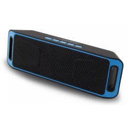 Haut-parleurs bluetooth portables Esperanza EP126KB Noir Noir/Bleu