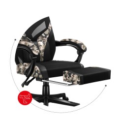 Chaise de jeu Huzaro Combat 5.0 Noir