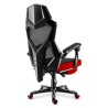 Chaise de jeu Huzaro Combat 3.0 Noir Rouge