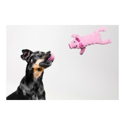 Jouet pour chien Gloria Dogmonsters Rose Cochon 34 x 9 cm