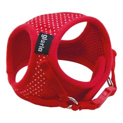 Harnais pour Chien Gloria Points 17-22 cm Rouge Taille XS