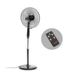 Ventilateur sur Pied avec Télécommande InnovaGoods Noir 45 W (Reconditionné A)