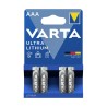 Batteries Varta Ultra Lithium (4 Pièces)