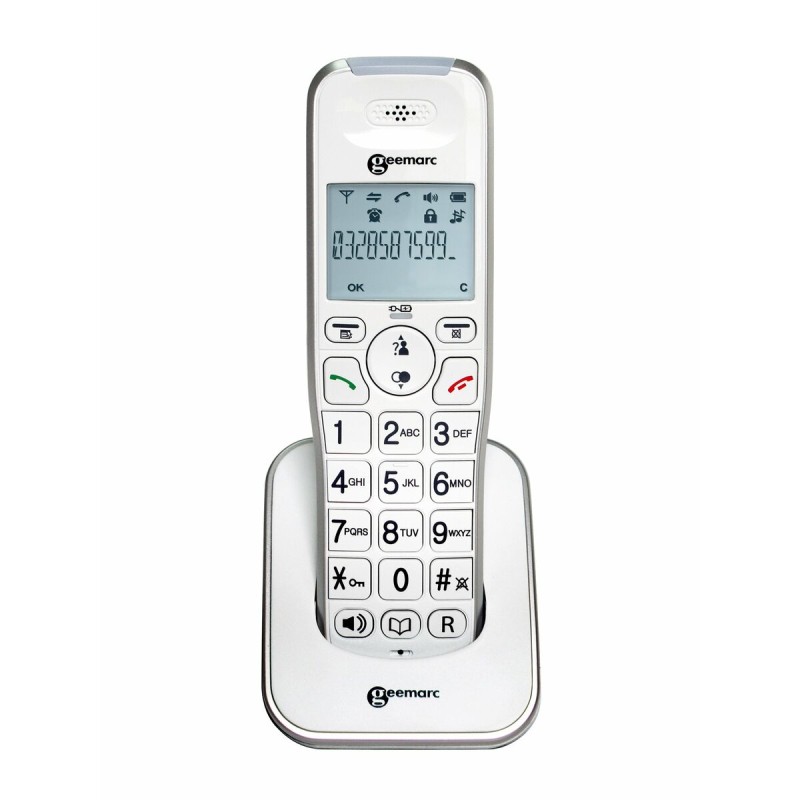 Téléphone Sans Fil Geemarc Blanc (Reconditionné B)