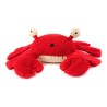 Jouet pour chien en peluche Gloria Coco 7 x 25 x 30 cm Crabe Polyester polypropylène