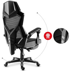 Chaise de jeu Huzaro Combat 3.0 Noir