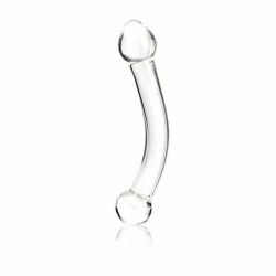 Gode stimulateur Point G Courbé Verre Glas E25395