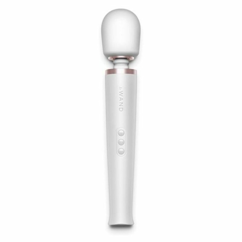 Masseur Rechargeable Blanc Perlé Le Wand 93648