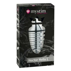 Plug Anal Hector Helix L Mystim Argent (ø 5 cm)