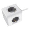 Bloc Cube Prises Silver Electronics 9522 E-BLOCK