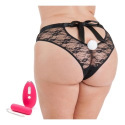 Vibromasseur Happy Rabbit Remote Control Knicker Vibe Plus Size 18-24