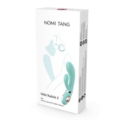 Vibromasseur lapin Nomi Tang Wild 2 Teal