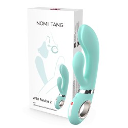 Vibromasseur lapin Nomi Tang Wild 2 Teal