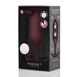 Plug Anal B-Vibe 5 Bordeaux