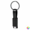 Porte-clés avec Câble Micro USB et Lightning 145741 (250 Unités)